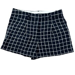 Armani Exchange Black and White Checkered Women's Shorts Like New